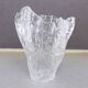 Folded glass vase 1970