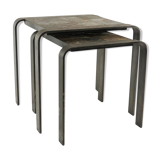 Tables from the 1960s-1970s wrought iron and slate