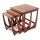 G-Plan Fresco nesting tables 'Dogmersfield' - mid century modern teak