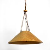 1970s cork ceiling lamp by M-Design | by Willhelm Zanoth and Ingo Maurer
