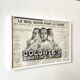 Framed Colgate advertising poster