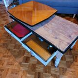 Wooden coffee table