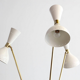 Lampadaire moonlight tripod blanc
