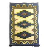 Swedish wool rug from the 50s and 60s