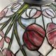 Suspension en verre cloisonné type Tiffany