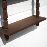 Vintage wooden shelf, vintage shelf, interior decoration