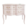 Romantic curved chest of drawers