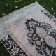 Vintage Turkish hallway rug 142x405 cm