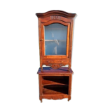 19th century mahogany display cabinet
