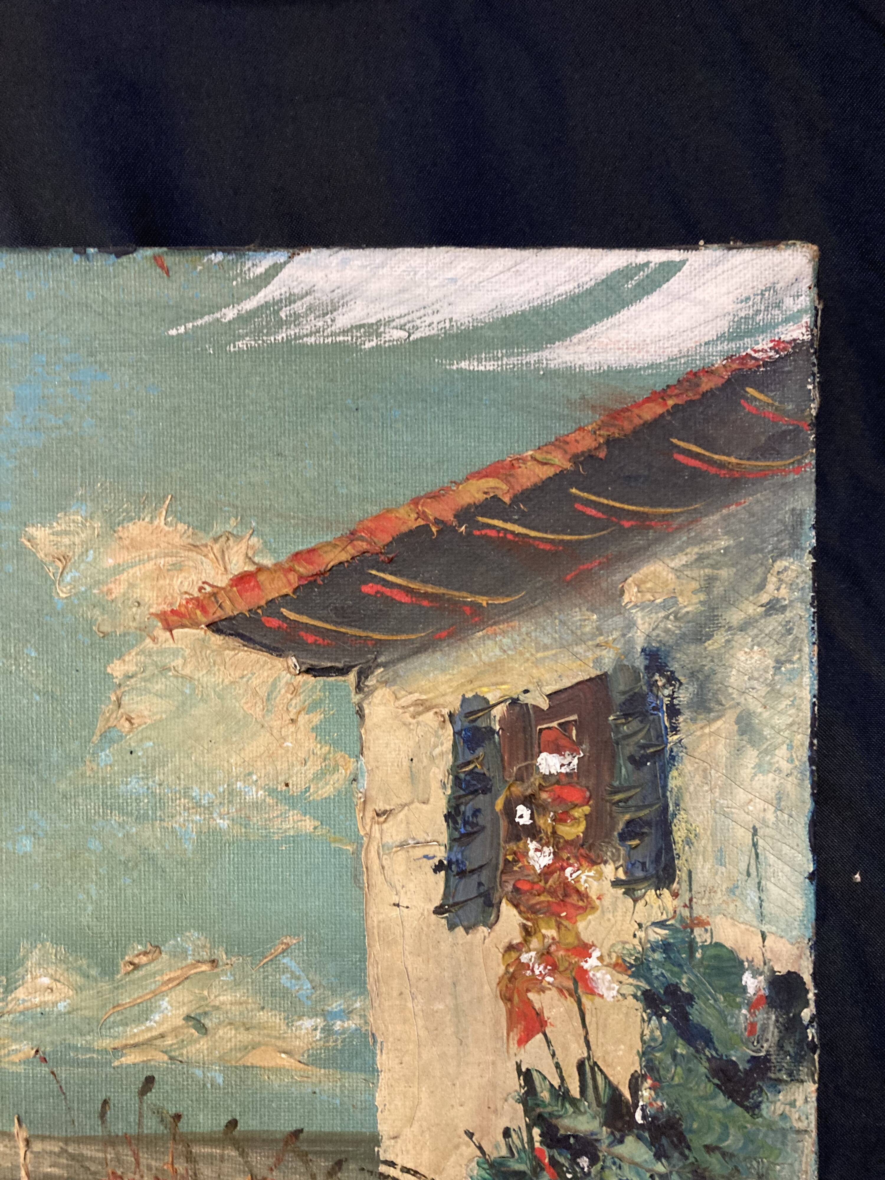 Mediterranean Marine, oil on canvas