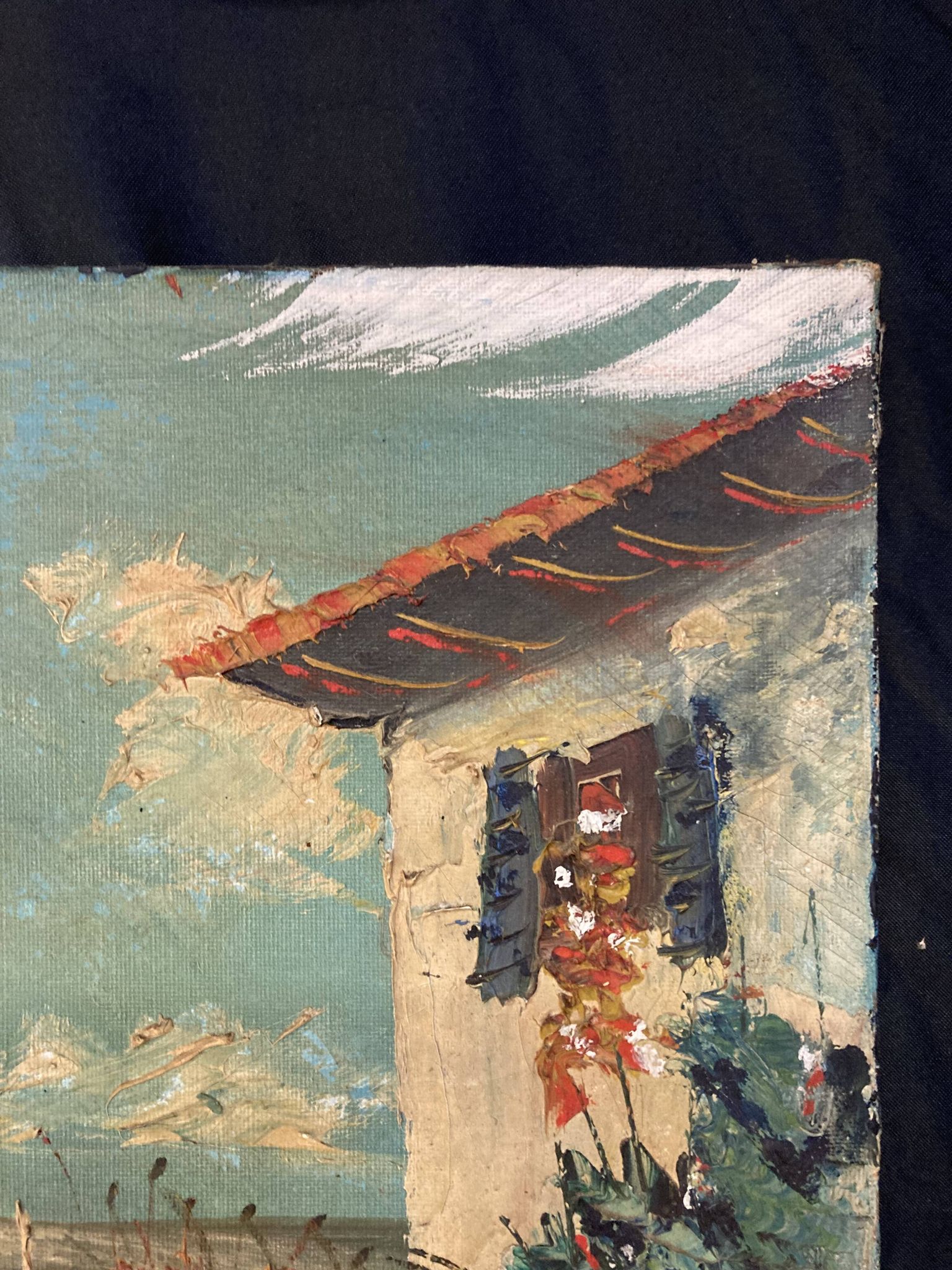 Mediterranean Marine, oil on canvas