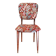chaise  Kadoura renovée tissu jungle doré