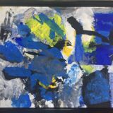 Acrylic painting by nicolas nicolov, born in 1946