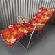 Vintage sunbed lounger