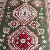 Vintage Caucasian carpet corridor 80x280 cm