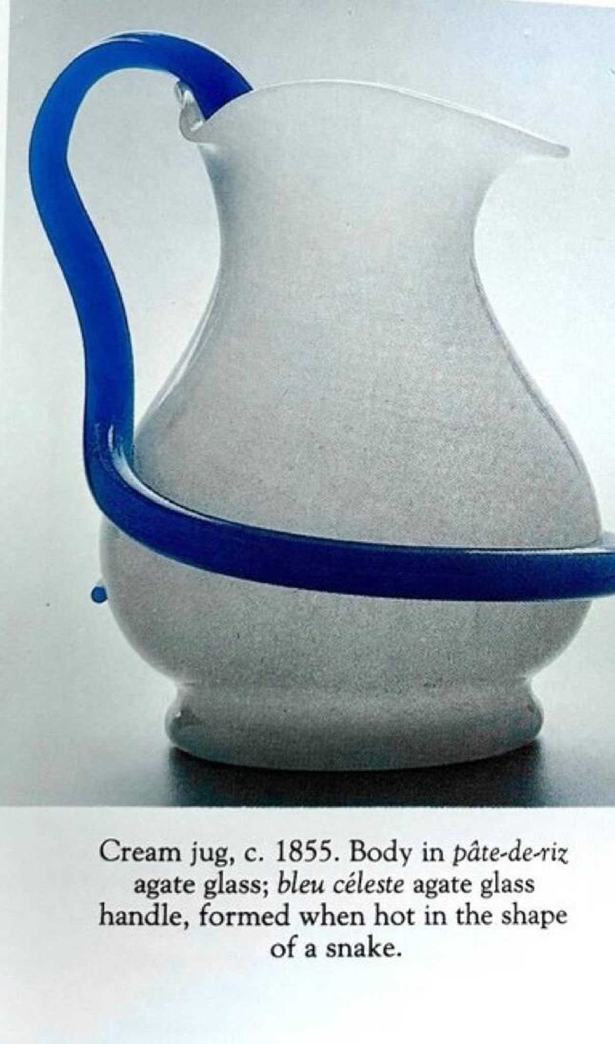 Pichet Opaline Baccarat / Saint Louis 19ème siècle