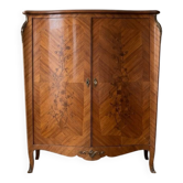 Armoire en bois de rose 150 x 60 Haut 164 avec cle