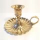 Brass taper candleholder