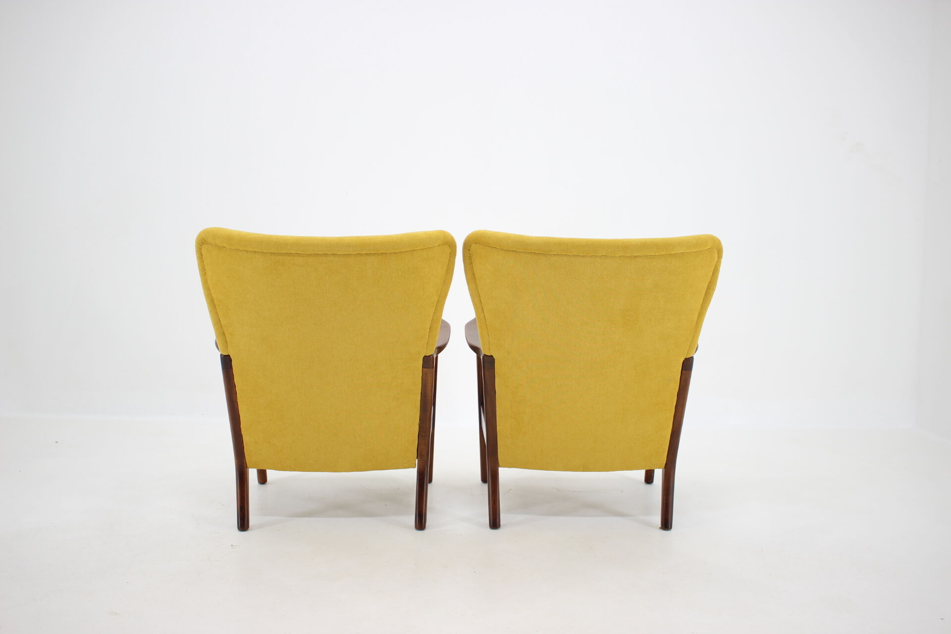 Set of Søren Hansen Armchairs for Fritz Hansen, Denmark, 1940s