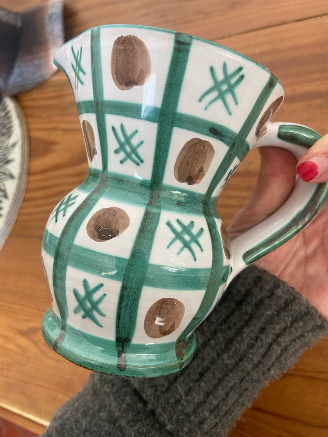 Robert Picault ceramic pitcher