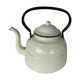 Enamelled porcelain kettle