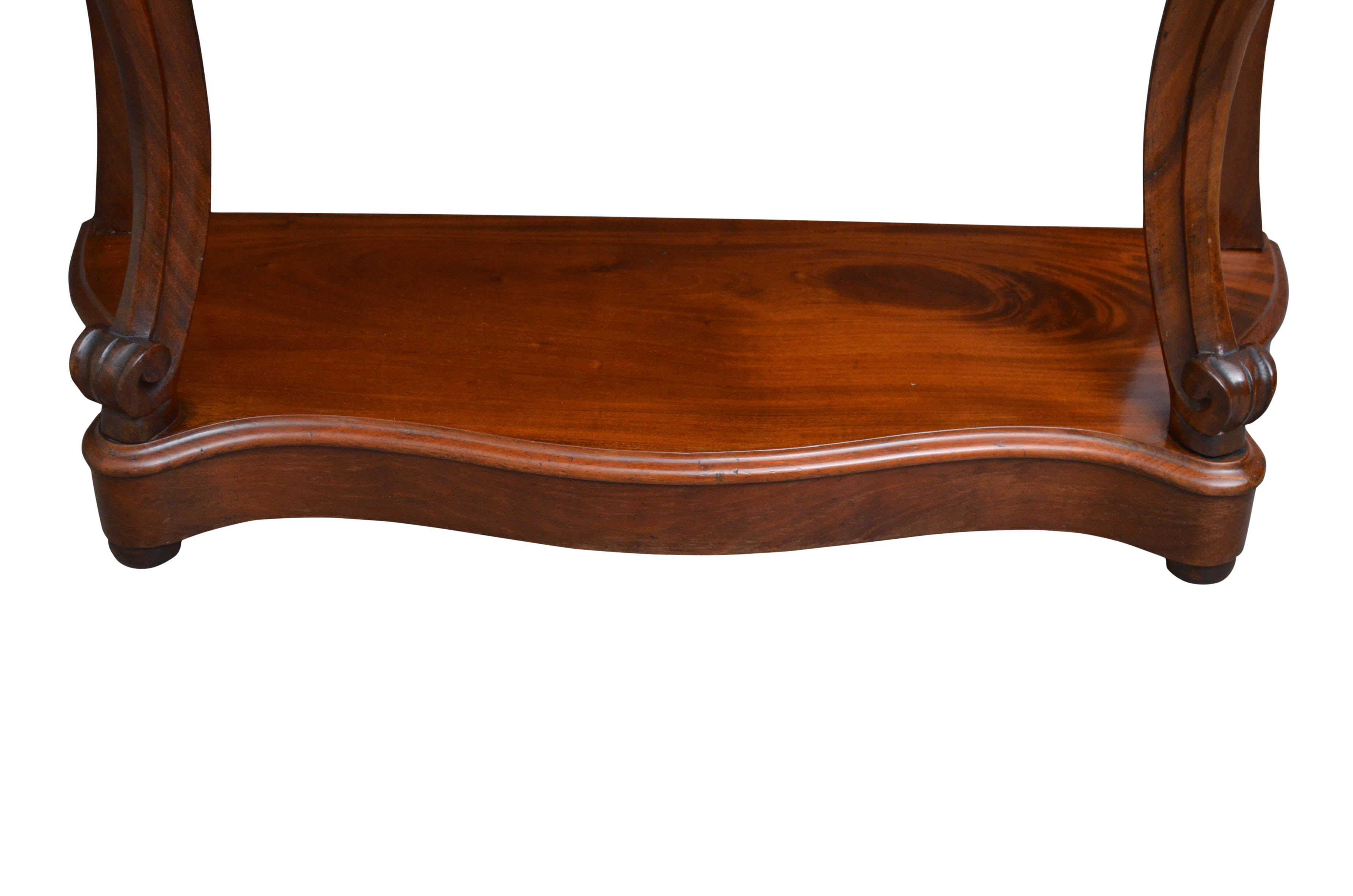 Victorian Period Mahogany Console Table