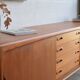 Danish teak sideboard by H.P. Hansen 220cm