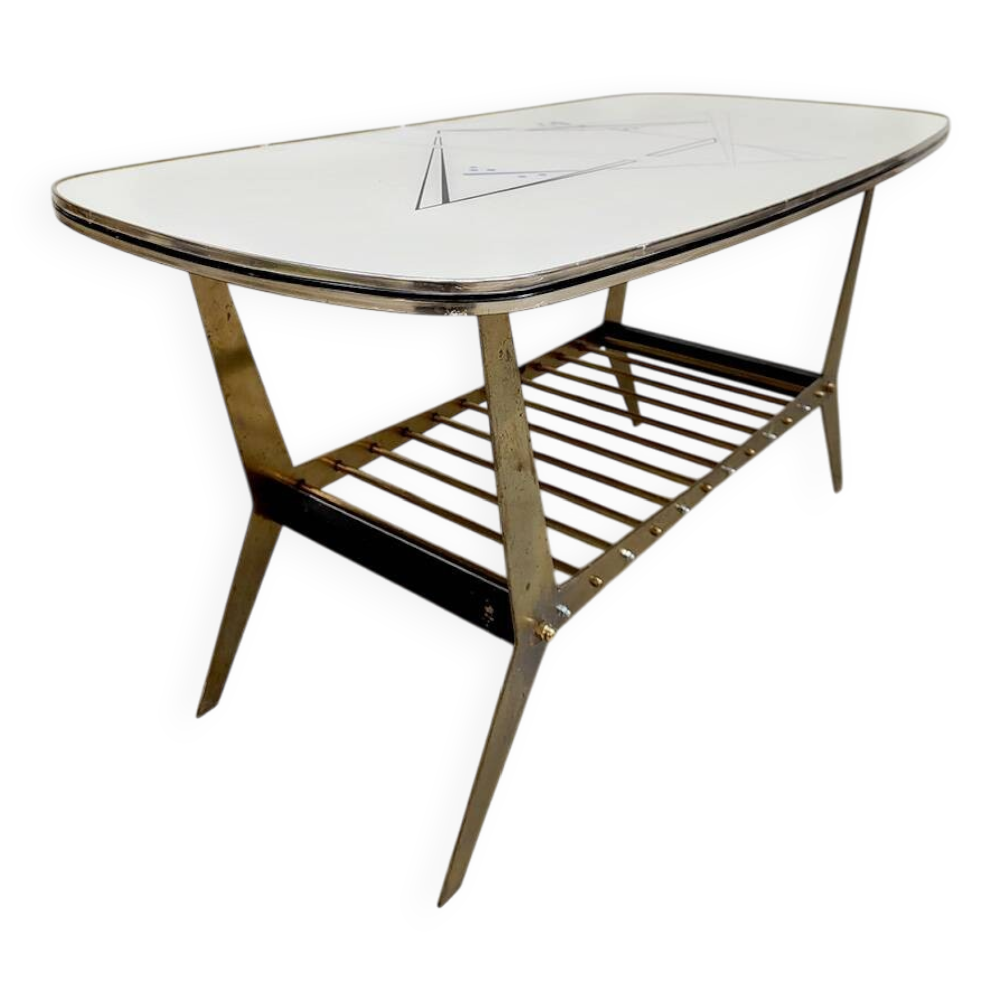 Midcentury Italian sixties design coffee table