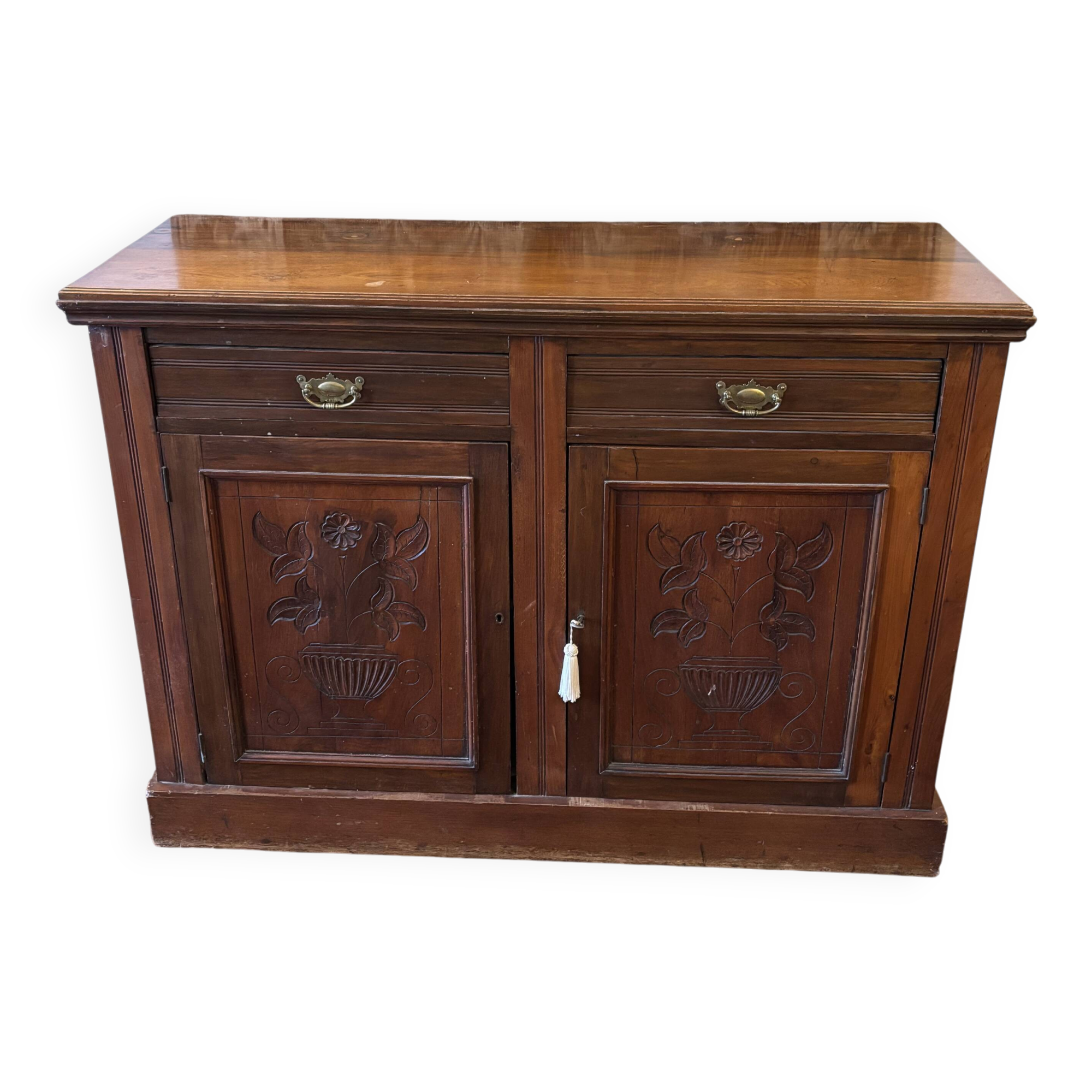 Vintage solid wood sideboard
