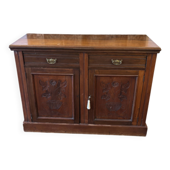 Vintage solid wood sideboard