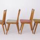 4 vintage dining chairs 1960s