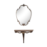 Console avec miroir
