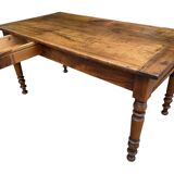 Louis Philippe walnut farmhouse table, 19th century