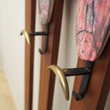 Teak hanger, Danish design, 1970s, production: Denmark