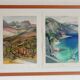 Lithographies Montagne Sainte Victoire, par Camille Hilaire