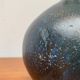 Vintage German brutalist studio pottery vase carafe by Gerhard Liebenthron, 1980.