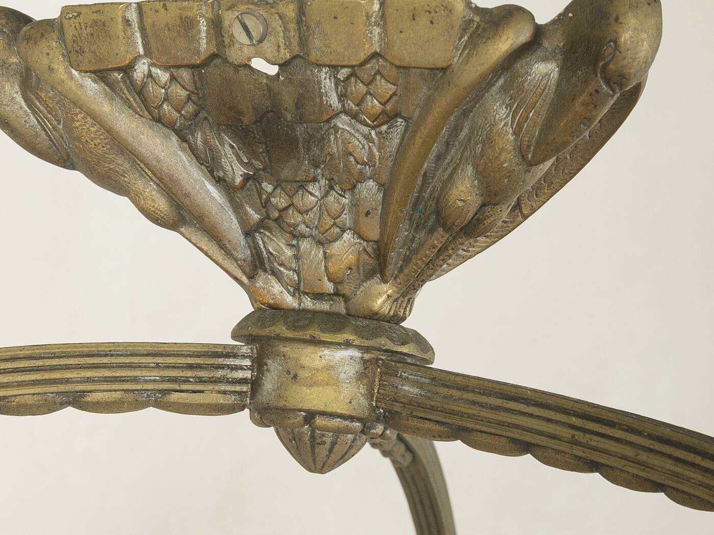 Lumière de plafond Art Déco des années 1920