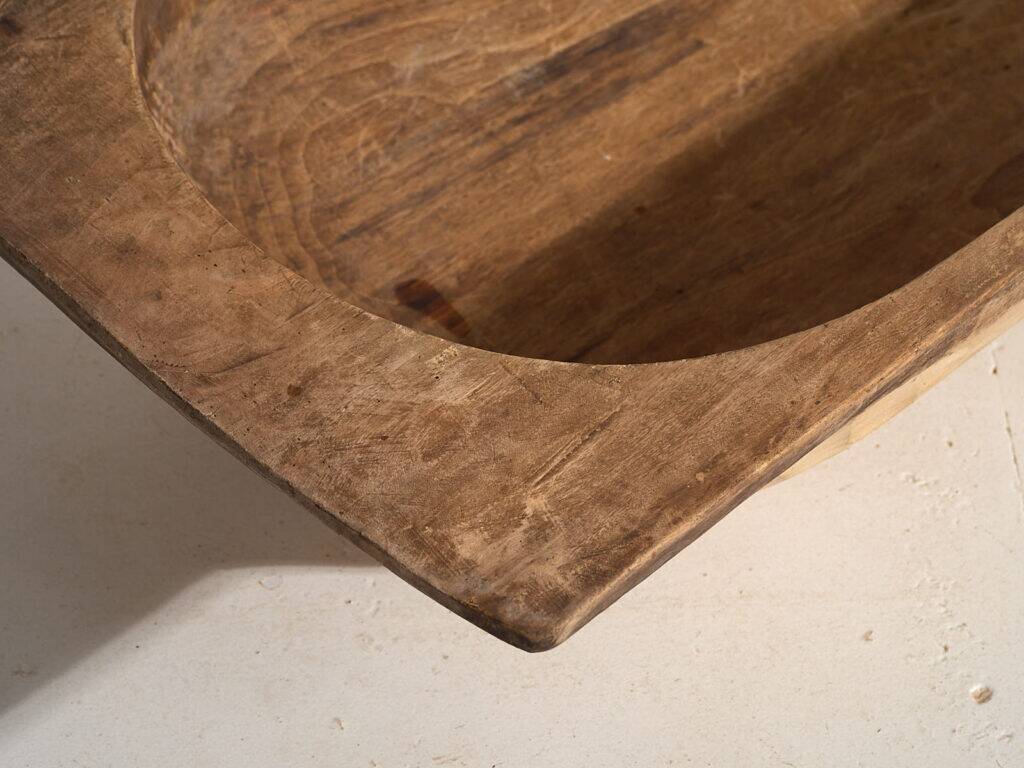 Antique solid wood trough (c.1900) #17