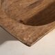 Antique solid wood trough (c.1900) #17