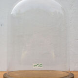 Antique glass globe 40.5 cm high