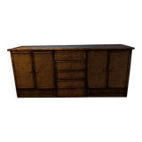 Rattan sideboard