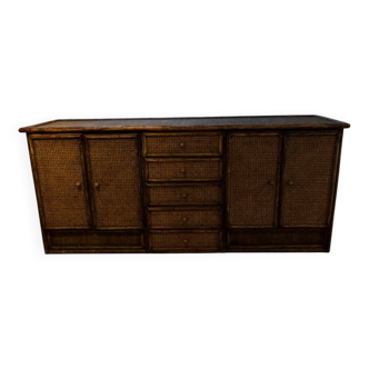 Rattan sideboard