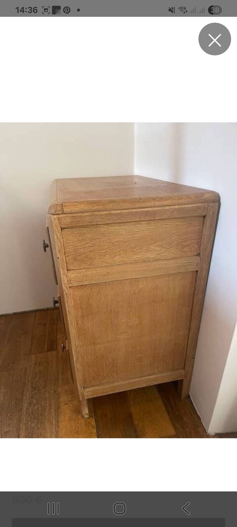 Ancienne commode des années 50