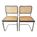 Paire de chaises Marcel Breuer  cesca b32