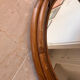 Miroir rotin vintage