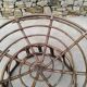Set of 3 Vintage Rattan Half-Spherical Armchairs