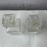 2 Selency x Monoprix croisé Laroche whisky decanters