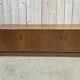 Row of the English brand Gplan in teak from the 70s