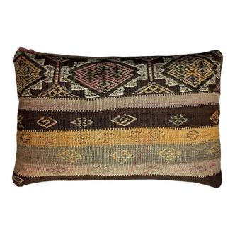 Vintage turkish handmade cushion cover , 40 x 60 cm