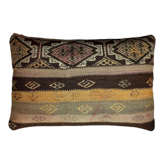 Housse de coussin vintage turque faite à la main 40 x 60 cm